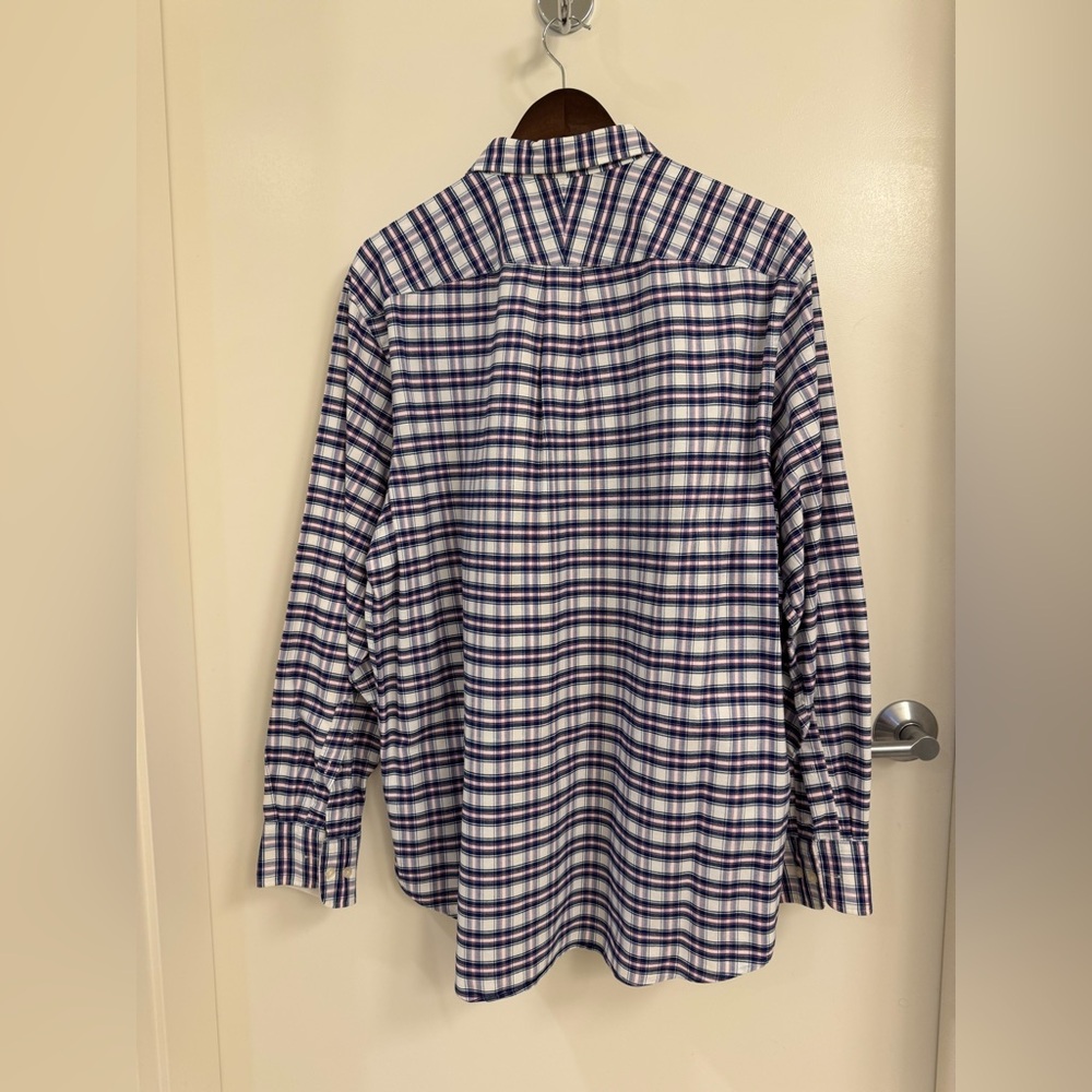 Charles Tyrwhitt Men's Classic Fit Button-Down Shirt. 100% Cotton. Size Large - Picture 6 of 15